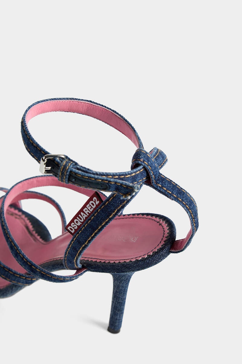 DENIM SANDALS - 4