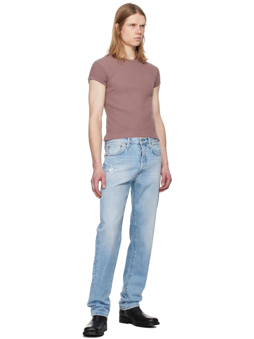 Blue Regular Fit 1996 Jeans - 4