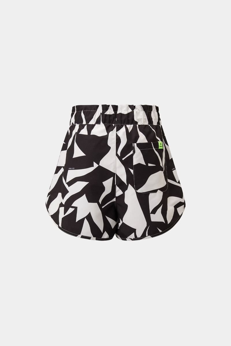 Functional shorts Wedis in Black/Off-White 8