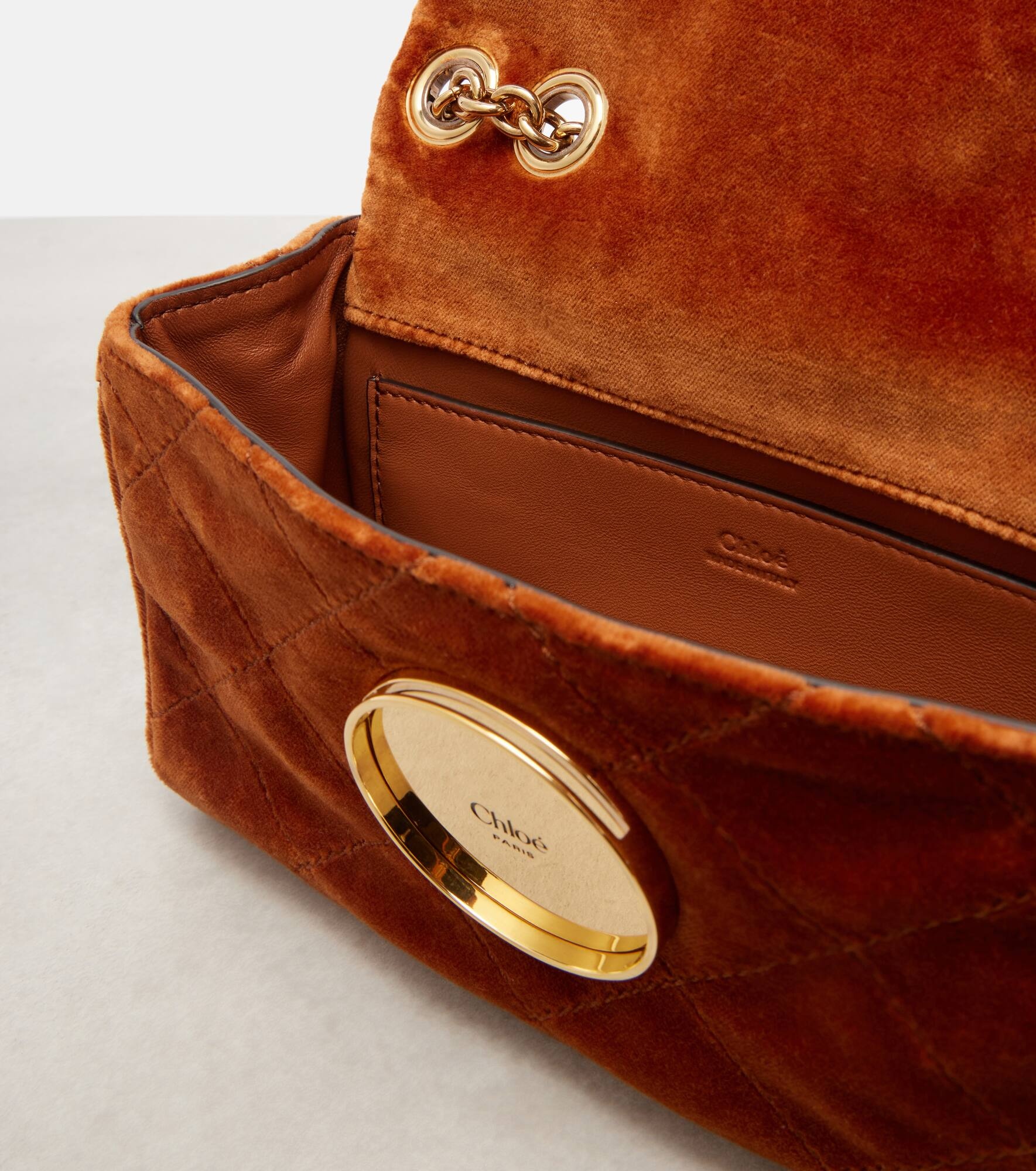 Chloé Heritage suede leather shoulder bag - 3