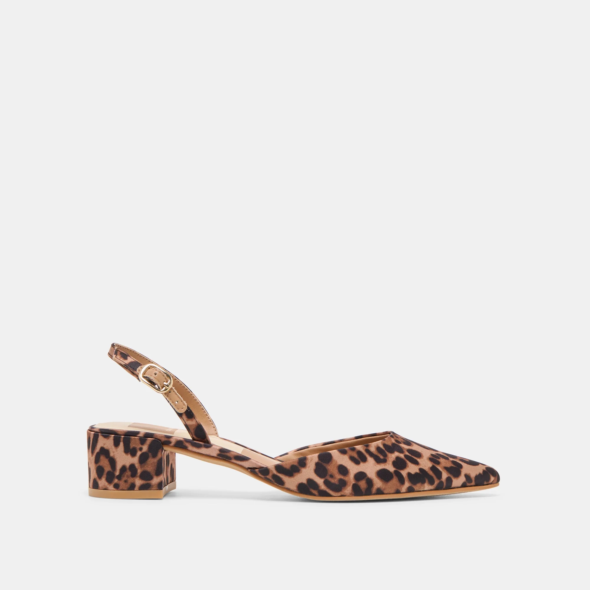 CAREL HEELS DK LEOPARD SATIN - 1