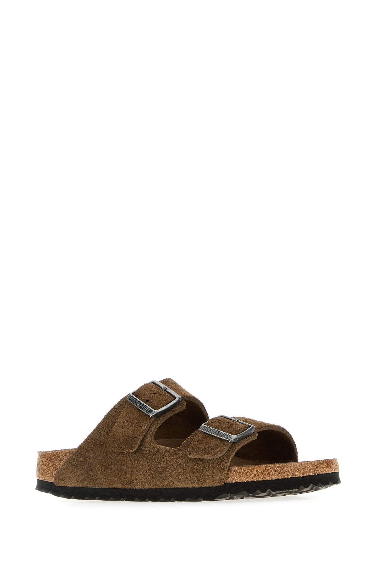 Brown suede Arizona slippers - 2