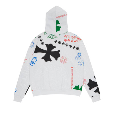 Chrome Hearts Chrome Hearts Stencil Hoodie 'White/Multicolor' outlook