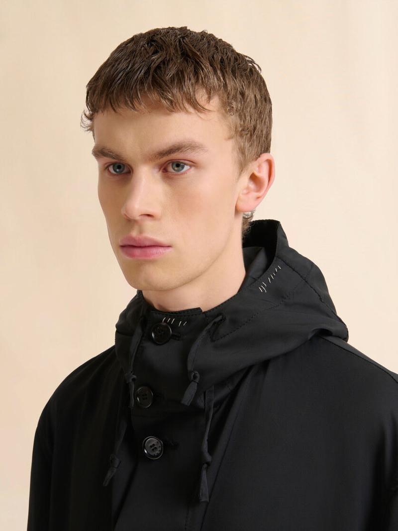 블랙 워터-REPELLENT TAFFETA PARKA 4
