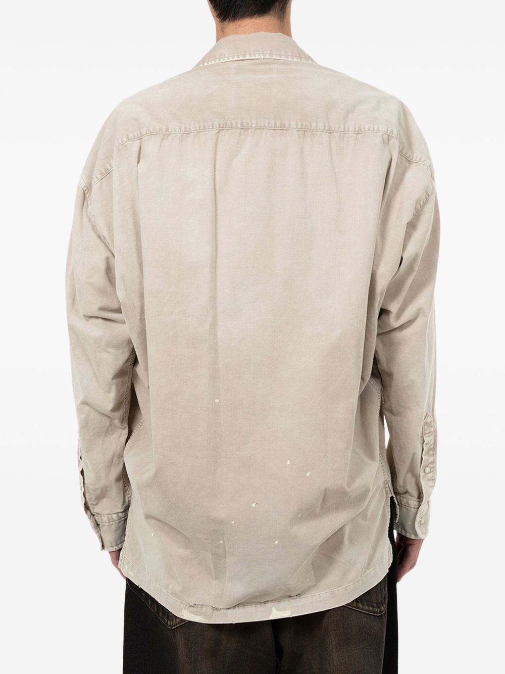 patch-detail shirt - 3