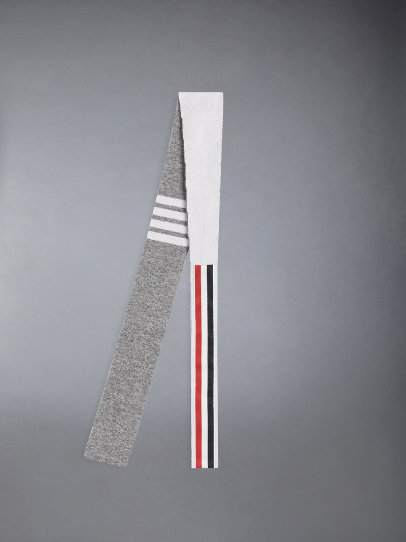 4-Bar stripe cashmere tie 3