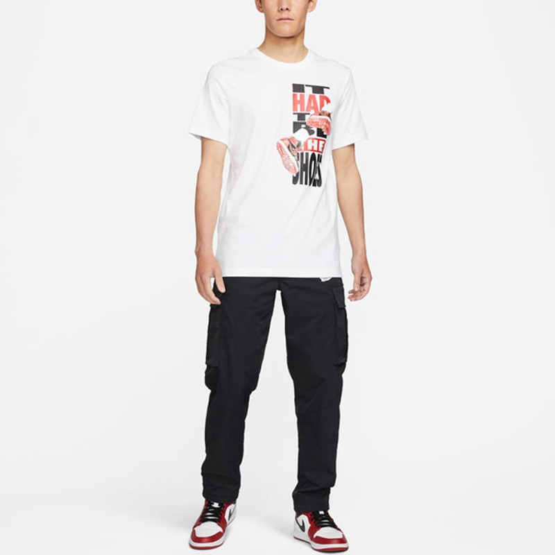 Jordan Men's Air Jordan Utility Big Pocket Cargo Casual Long Pants/Trousers Autumn Black DH9071-010 outlook