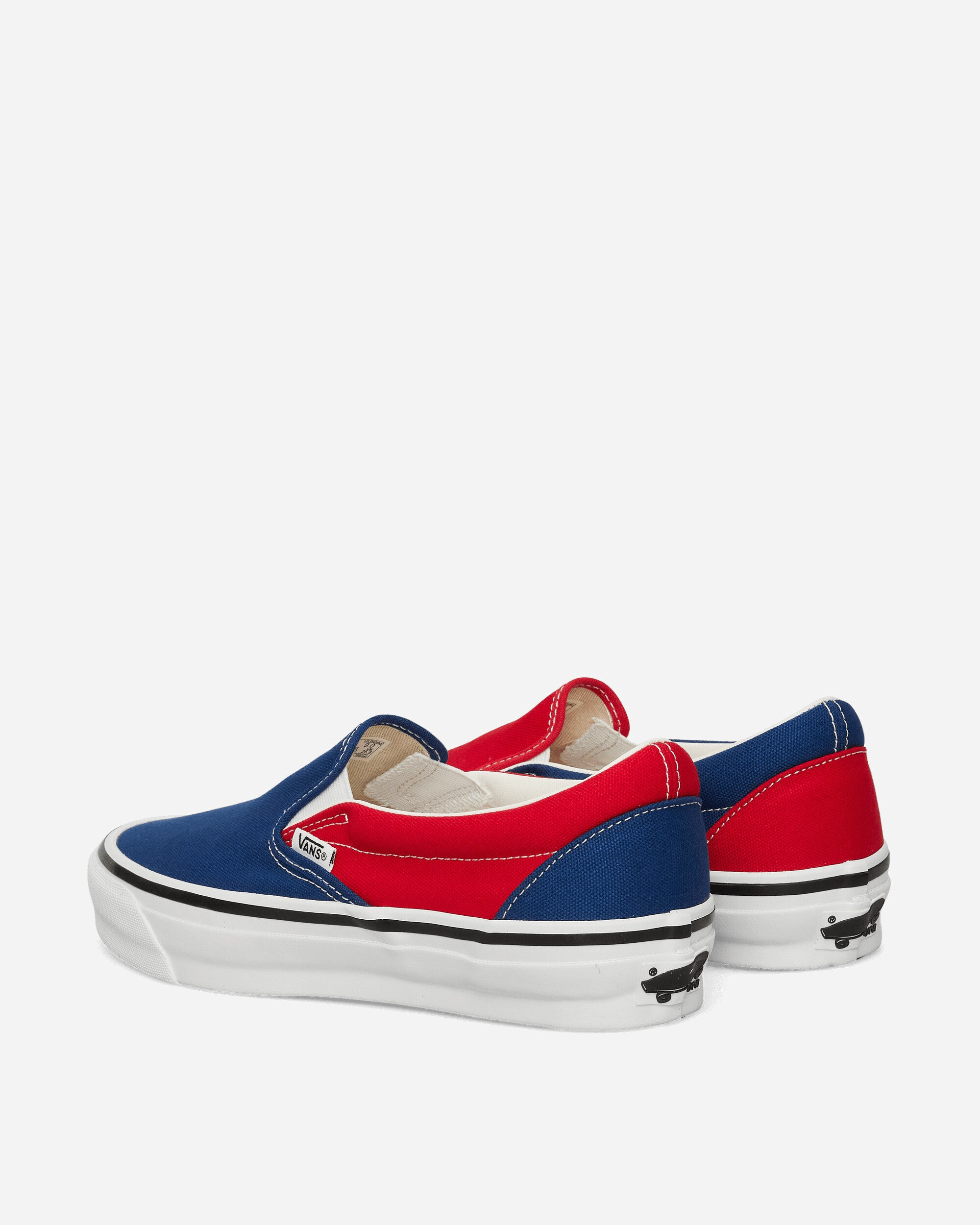 Engineered Garments Slip-On 98 Sneakers Red / Navy - 4