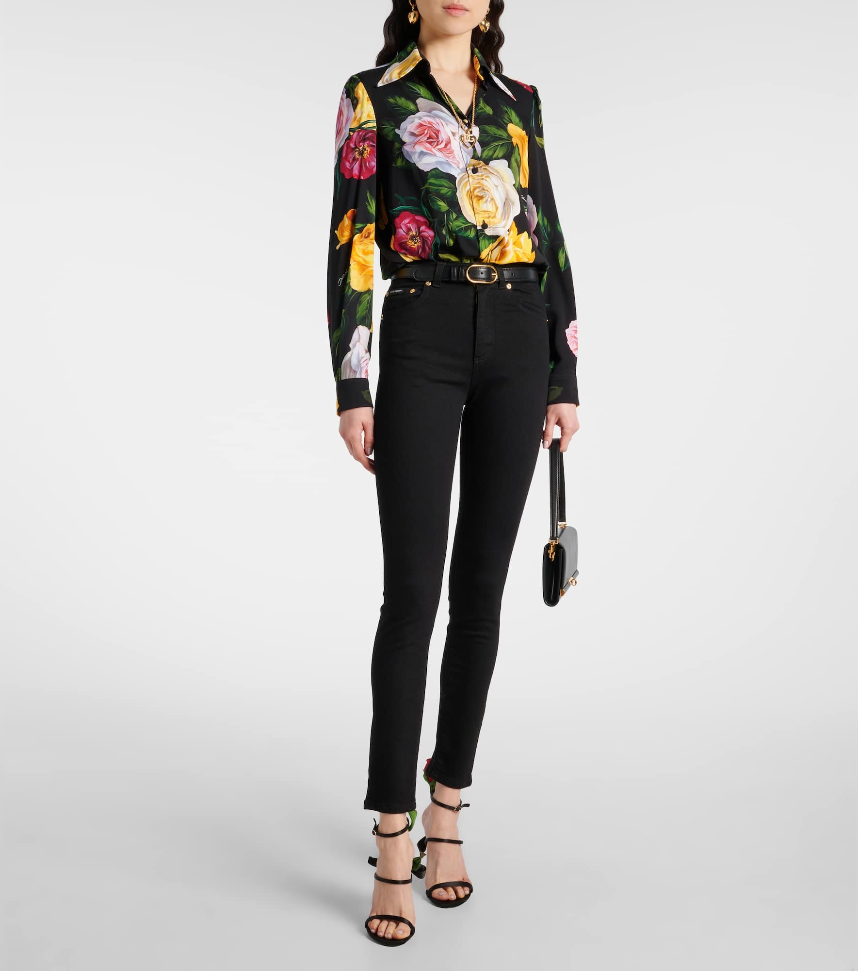 Cotton slim jeans - 2