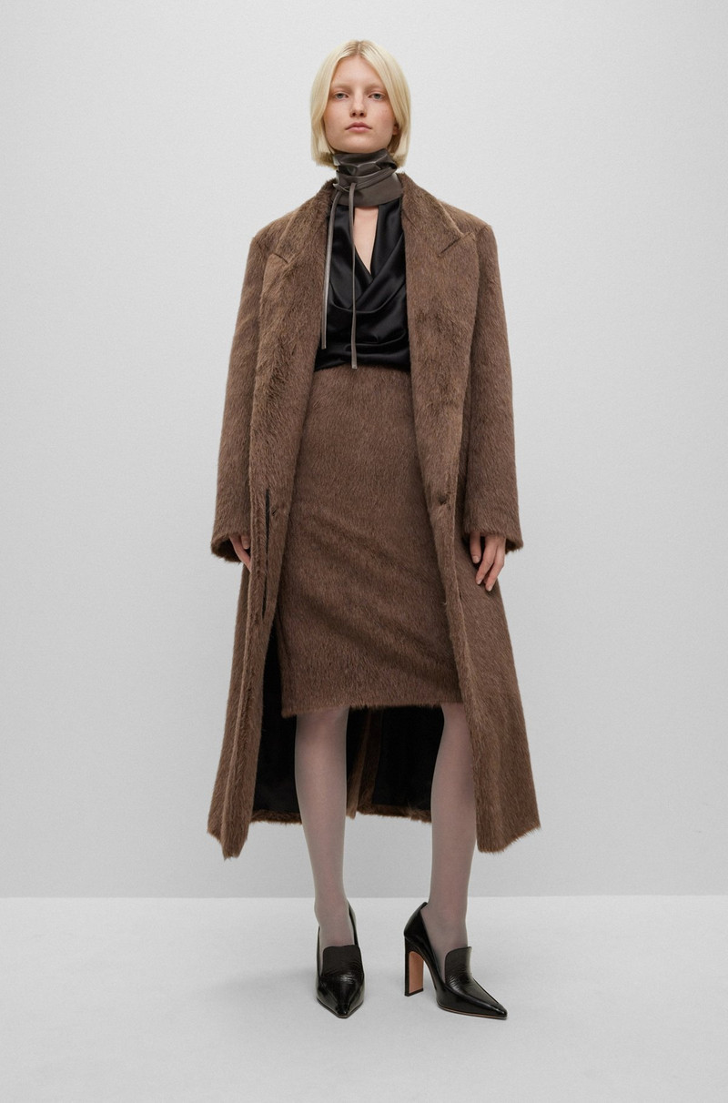 BOSS ALPACA AND WOOL PENCIL SKIRT outlook