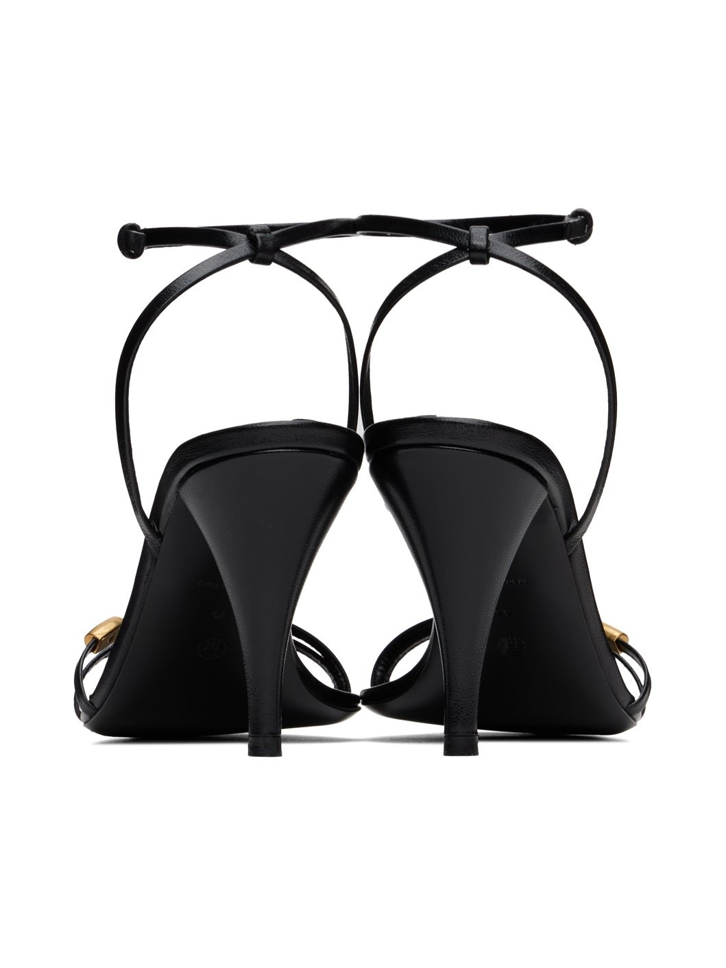 Black Cleo Bijoux Sandals - 2