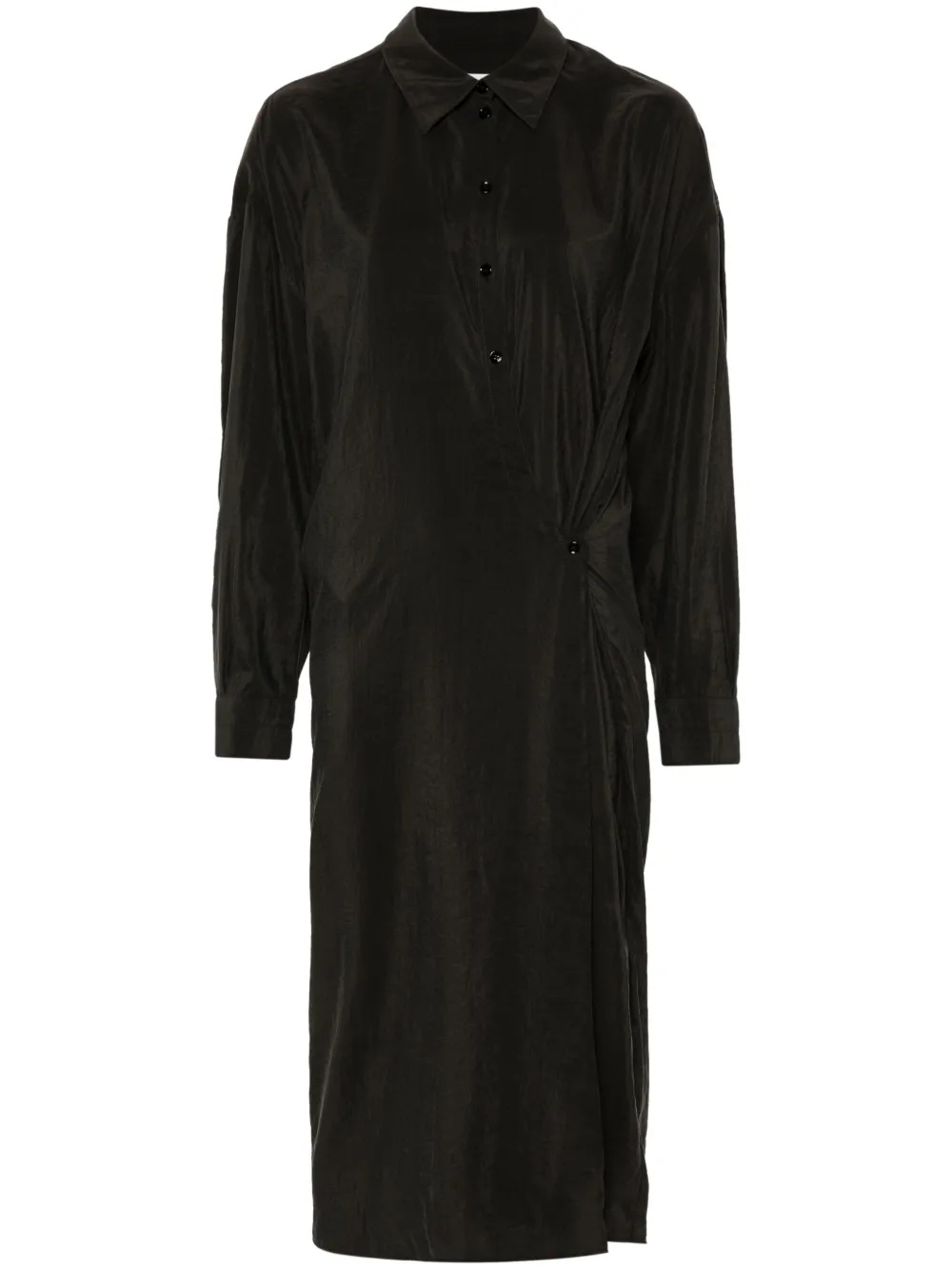 LEMAIRE - Women Straight Collar Twisted Top - 5