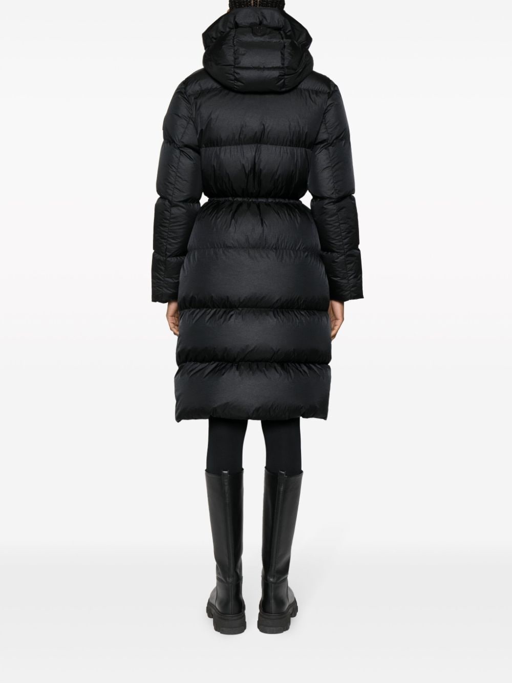 padded down hooded jacket - 4