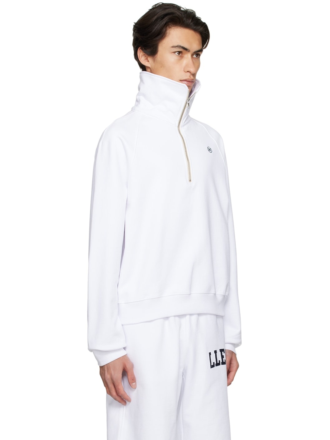 SSENSE Exclusive White Embroidered Sweatshirt - 2