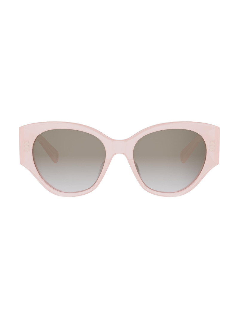 Women's Maxi Triomphe 55MM Butterfly Sunglasses - Shiny Pink Gradient Smoke 1