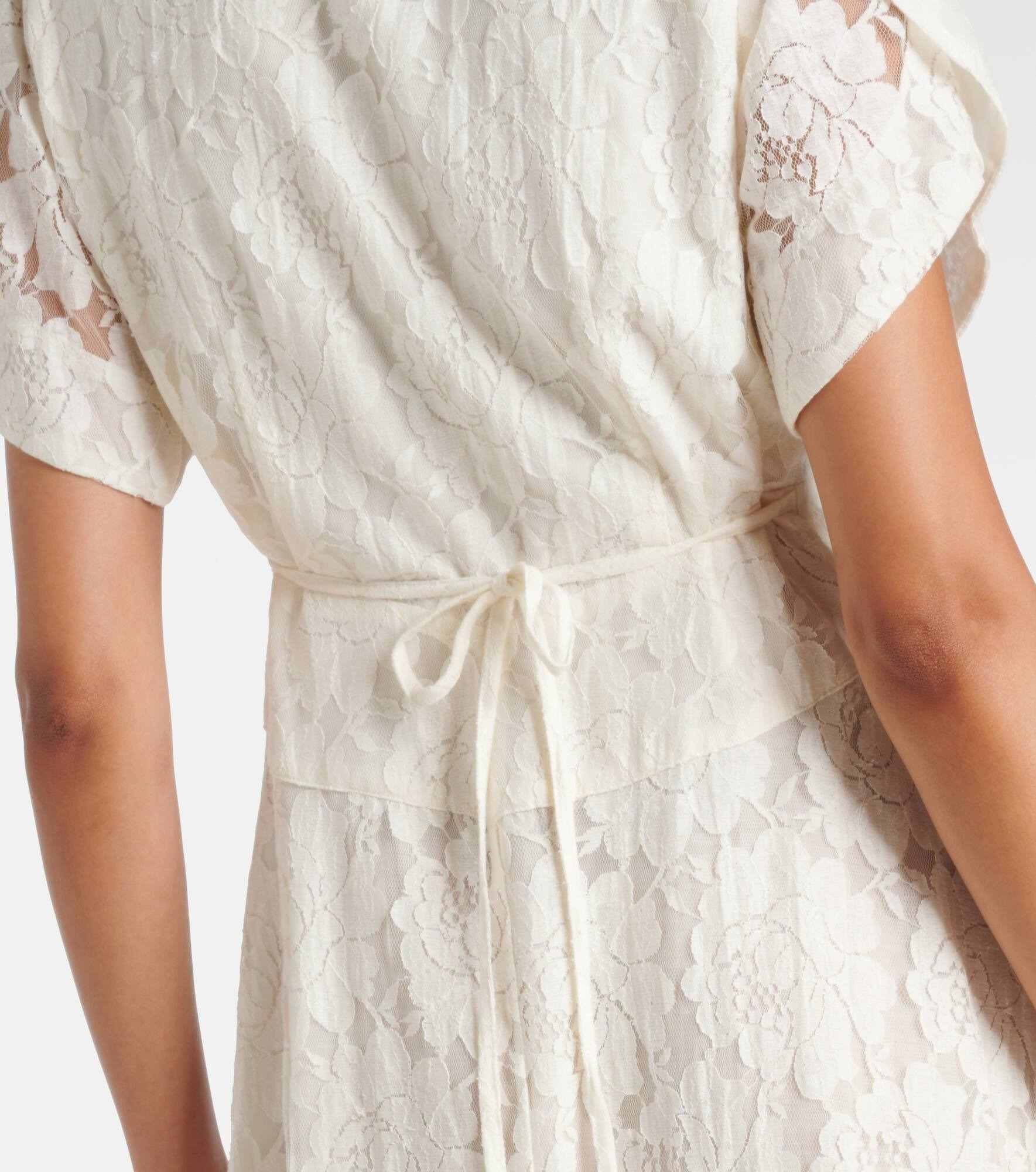 Novara floral cotton-blend maxi dress - 6