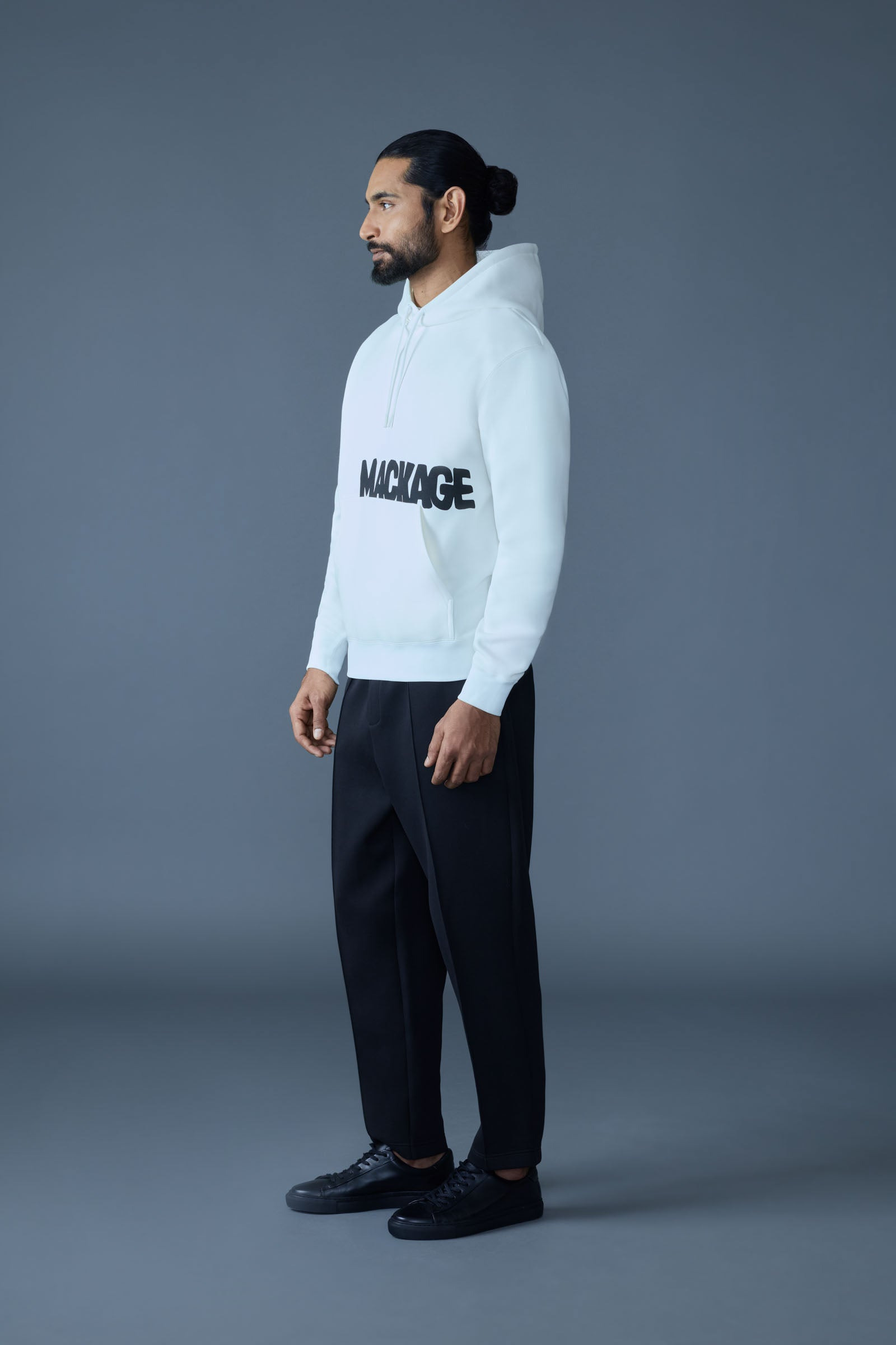 KRYSTIAN-PR Double-face Jersey Logo Hoodie - 3