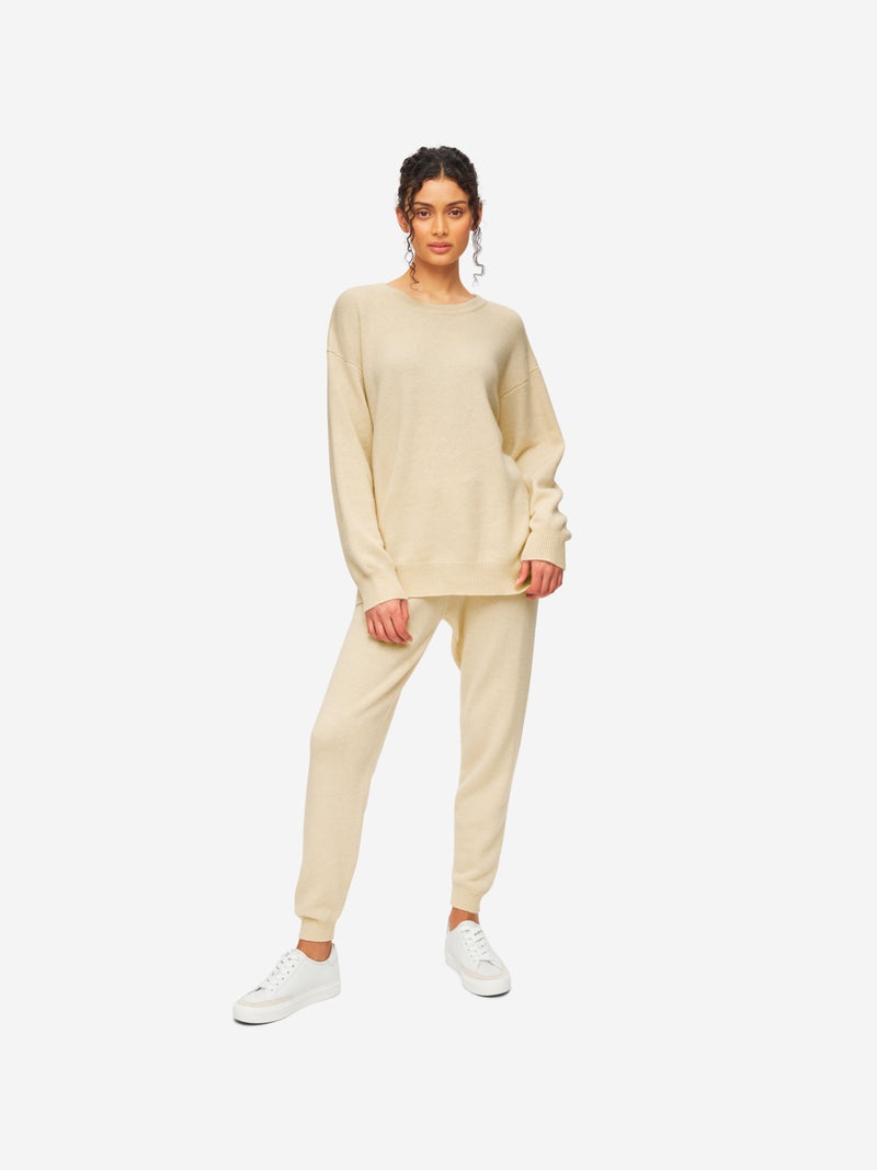 Women's Relaxed Sweater Daphne Cashmere Cream - 3