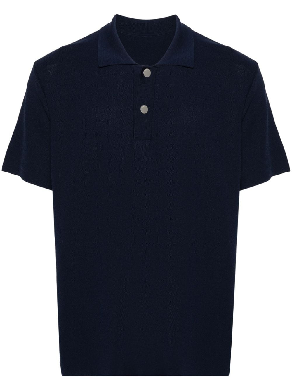 Maille honeycomb-knit polo shirt - 1