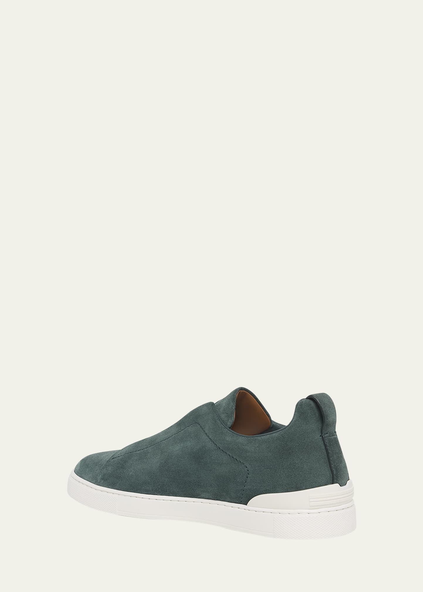 Men's Triple Stitch Suede Sneakers - 4