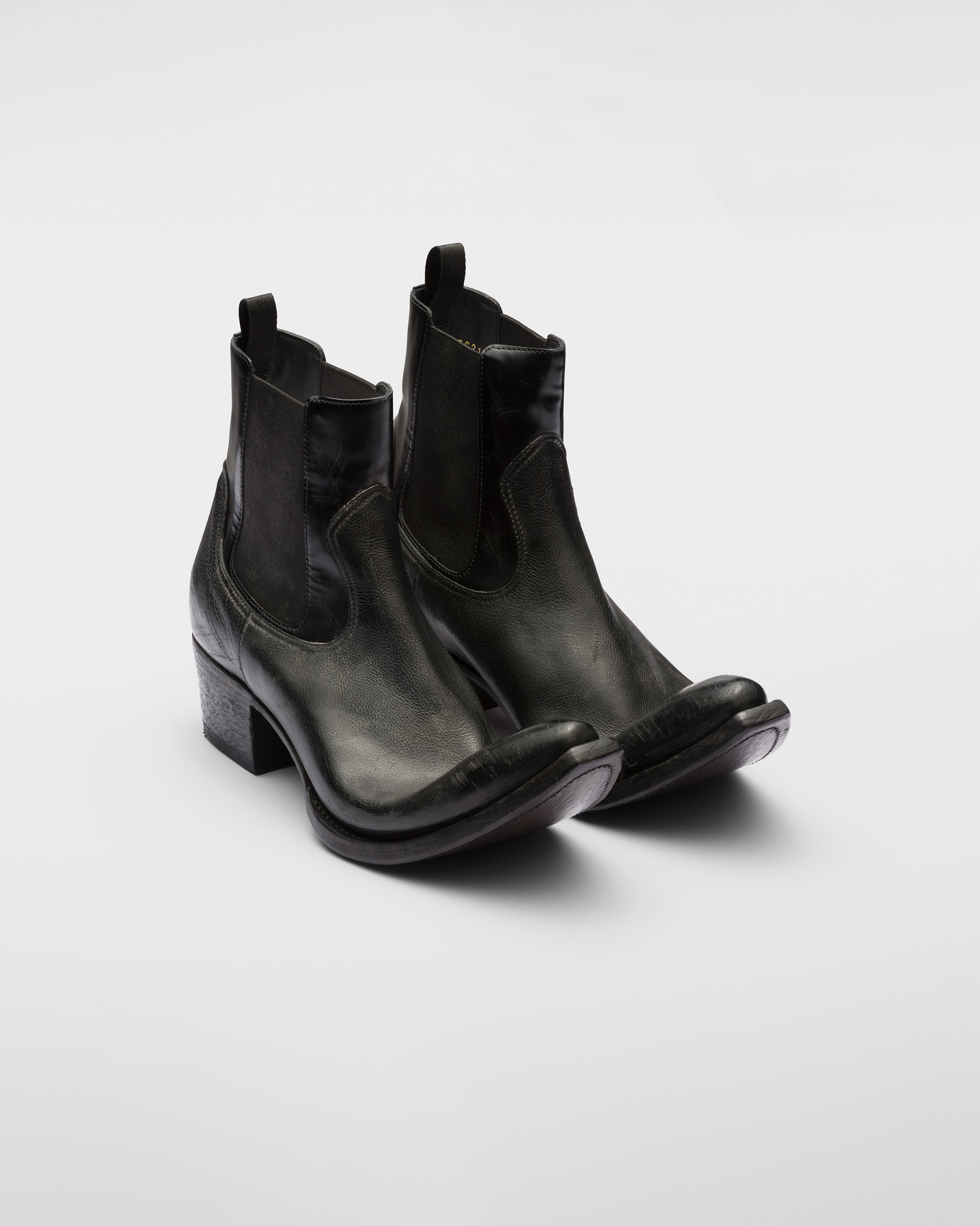 Leather booties - 1