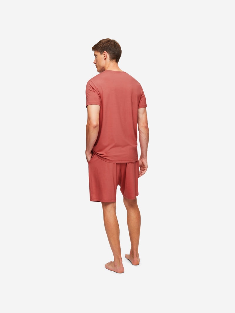Men's Lounge Shorts Basel Micro Modal Stretch Soft  Cedar - 6