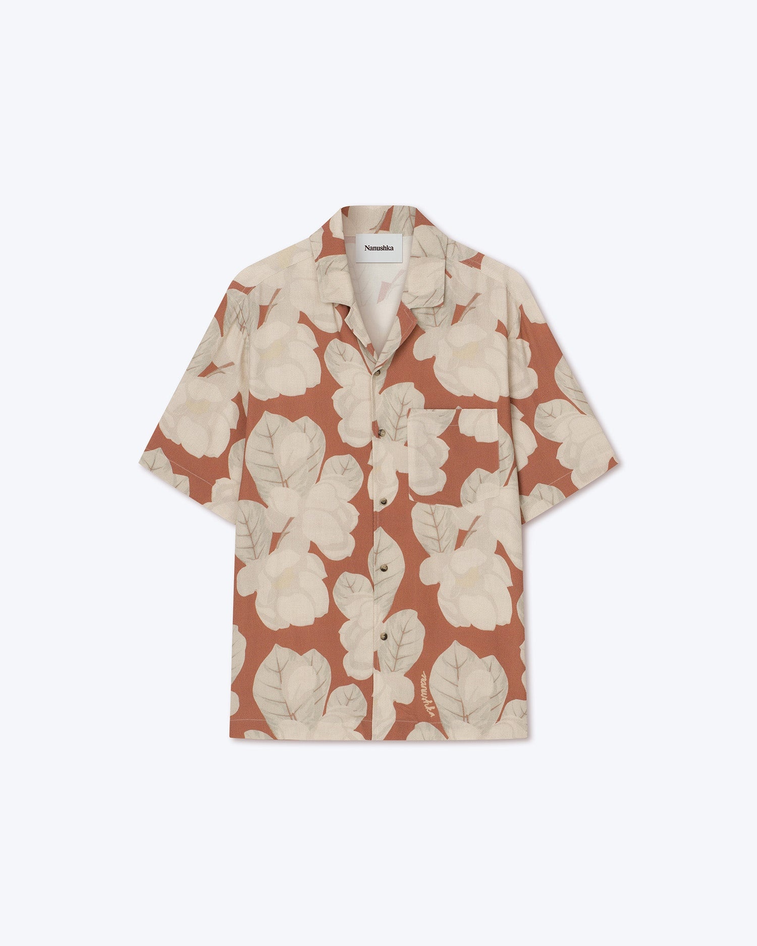 BODIL - Short sleeved shirt - Faded magnolia - 1