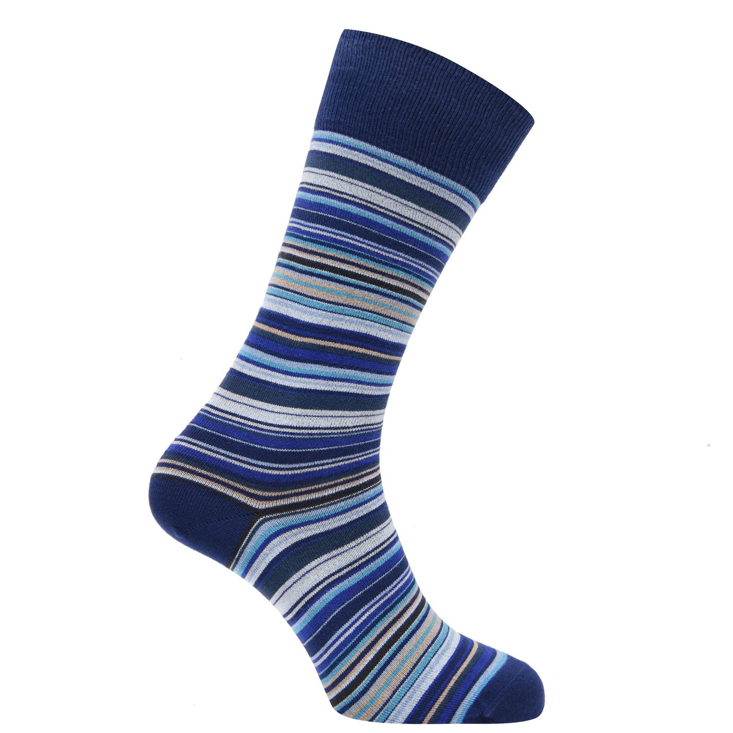 PAUL SMITH MULTI STRIPE SOCKS MENS - 2