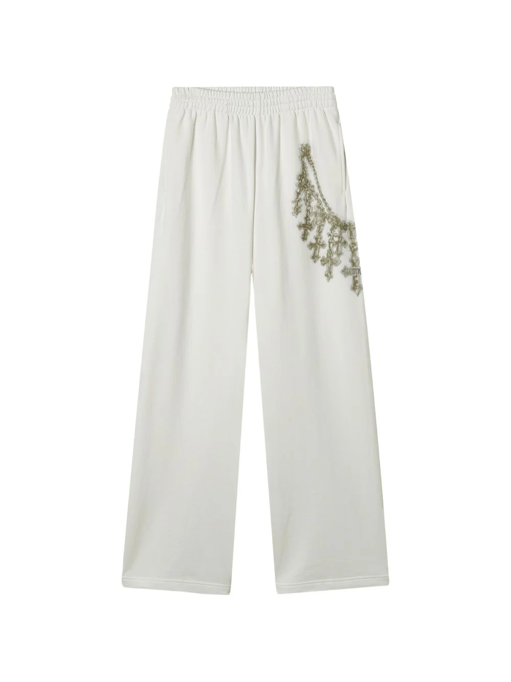 embellishment trousers - 1