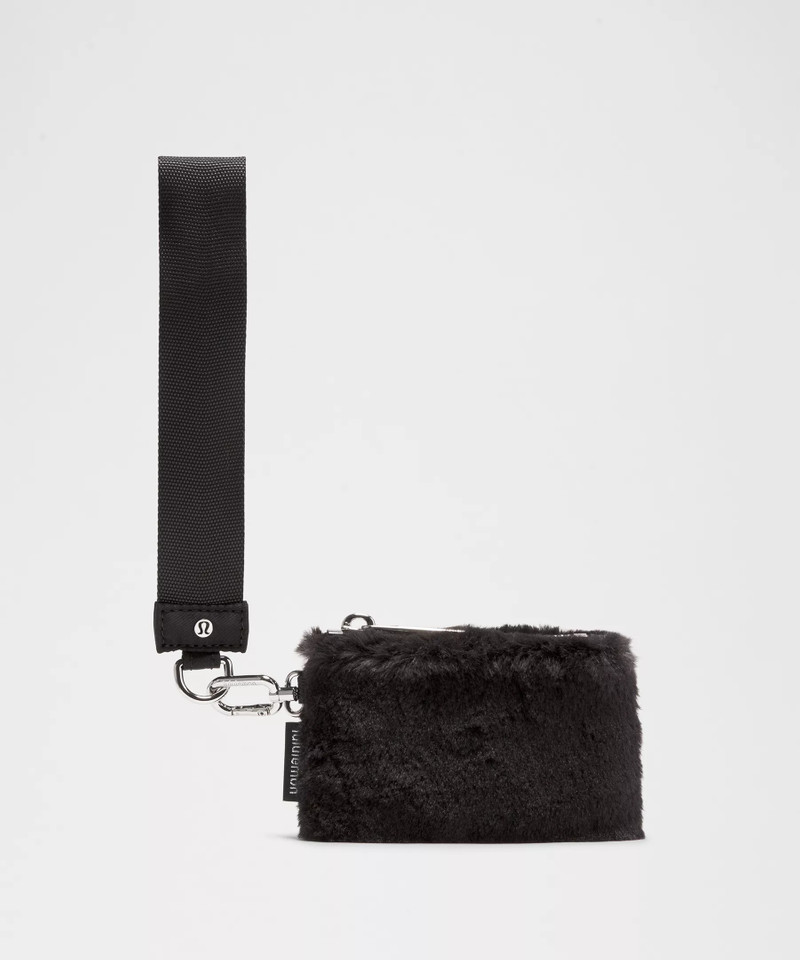 Dual Pouch Wristlet *Plush Fleece 4