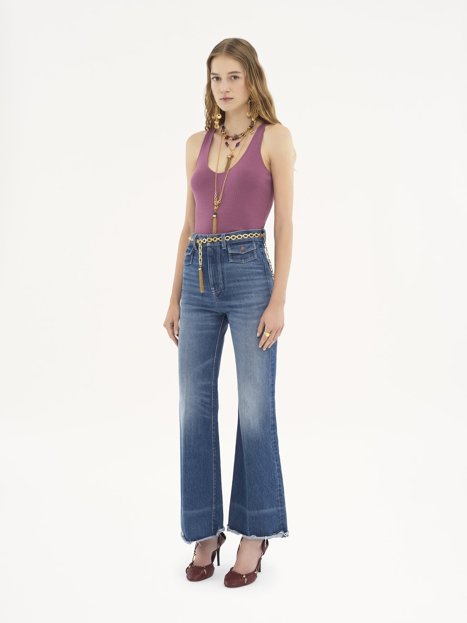 TANK TOP IN WOOL KNIT - 3