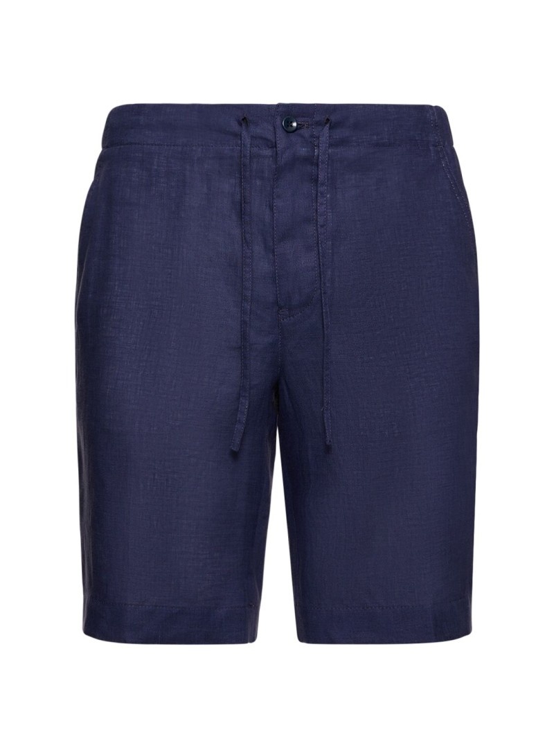 Arizona linen Bermuda shorts - 1