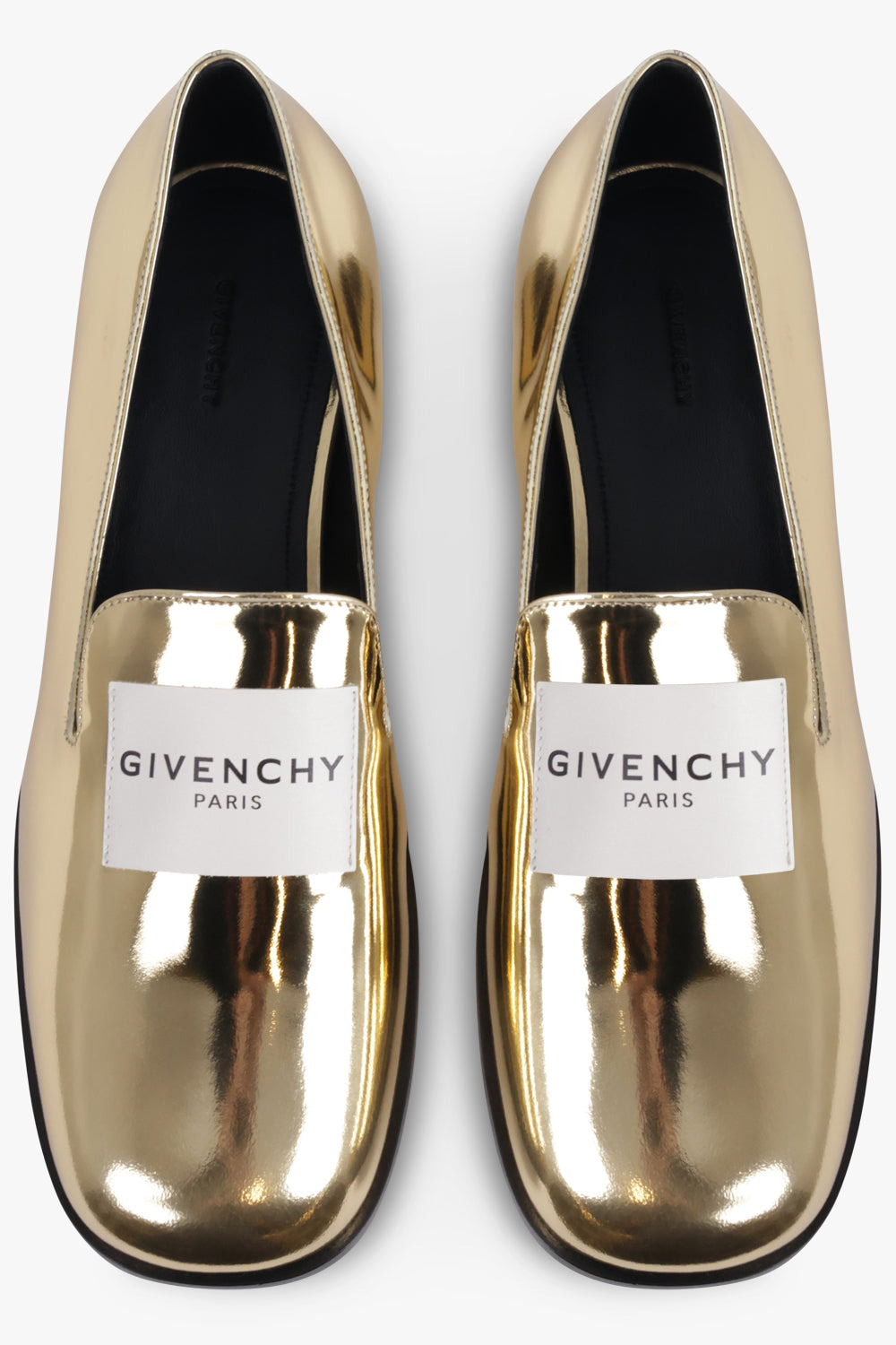 SLIP ON PATENT TUX LOAFER | GOLD - 5
