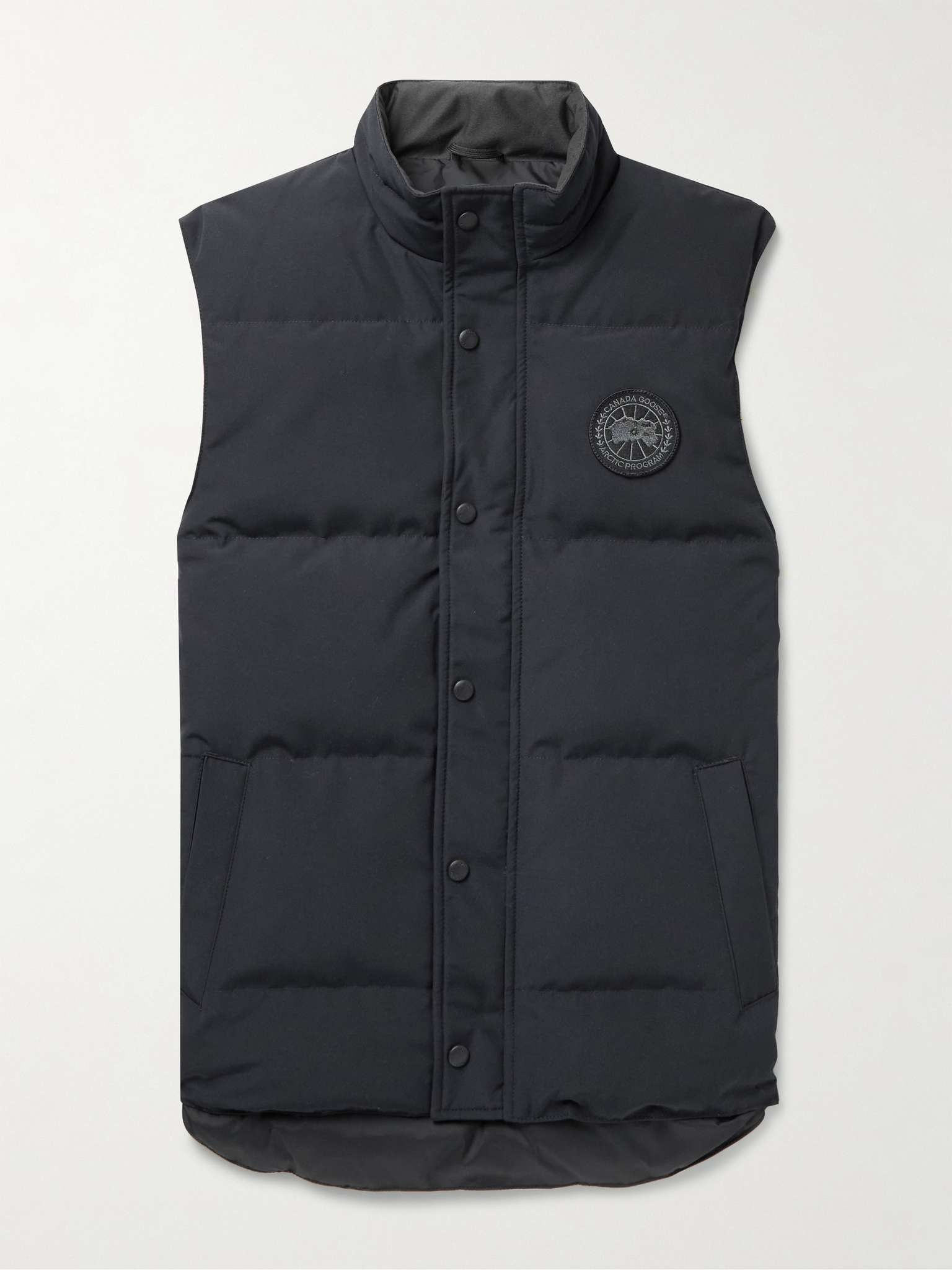 Black Label Garson Quilted Shell Down Gilet - 1