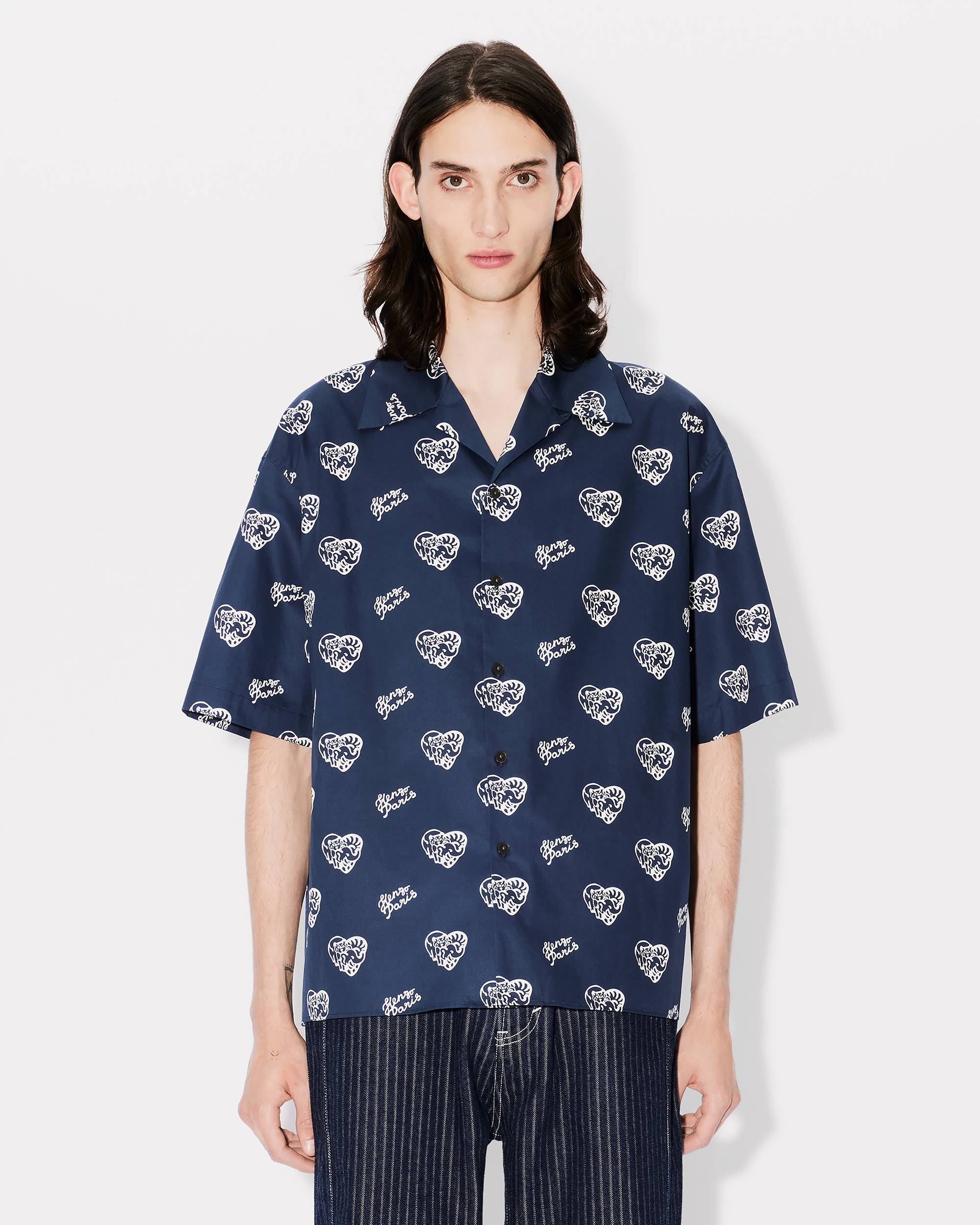 'KENZO Jungle Heart' hawaiian shirt - 3