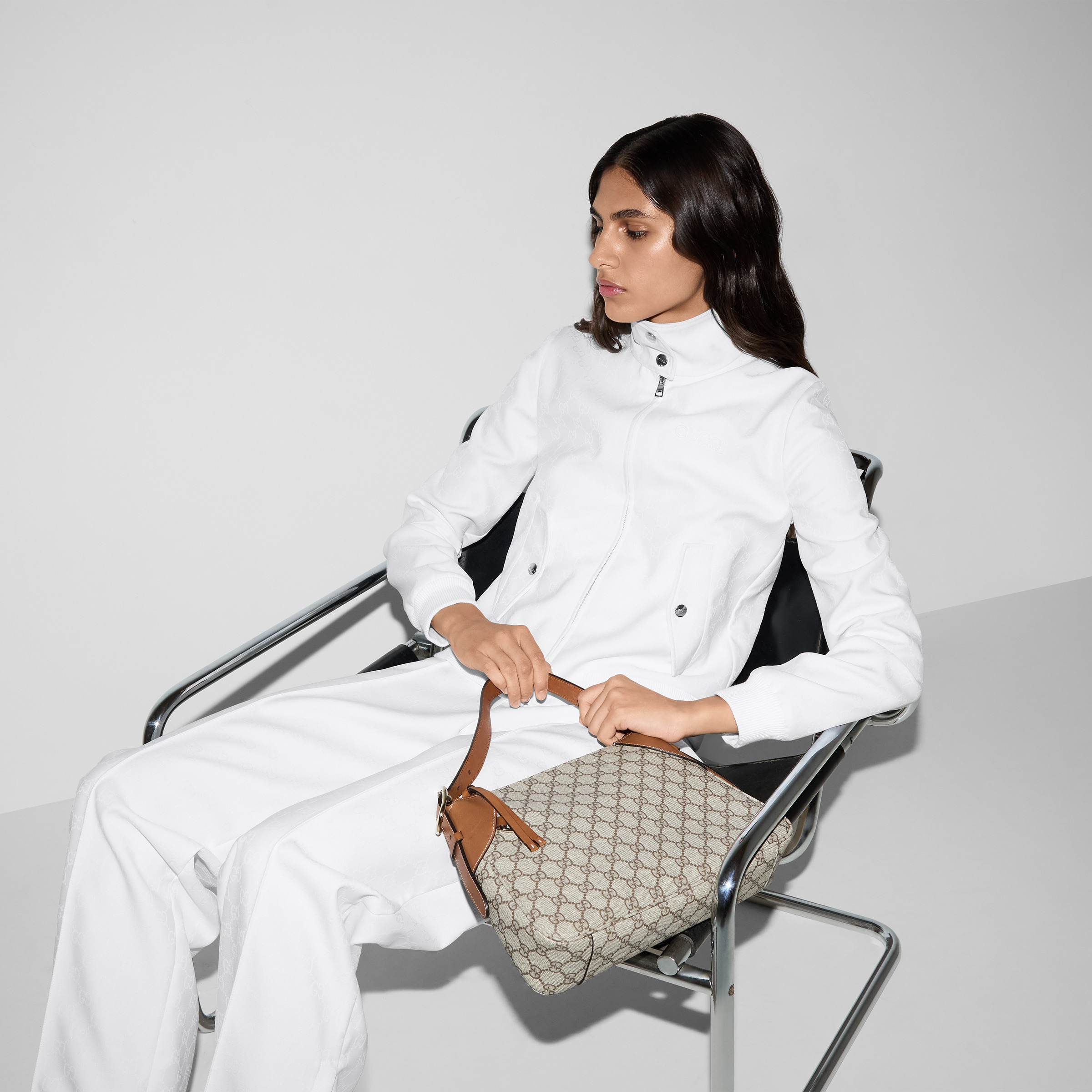 GG jacquard zip jacket - 6