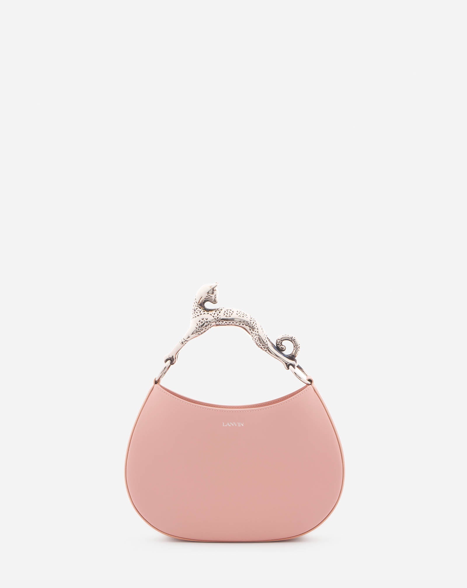 LEATHER PM HOBO CAT BAG - 1