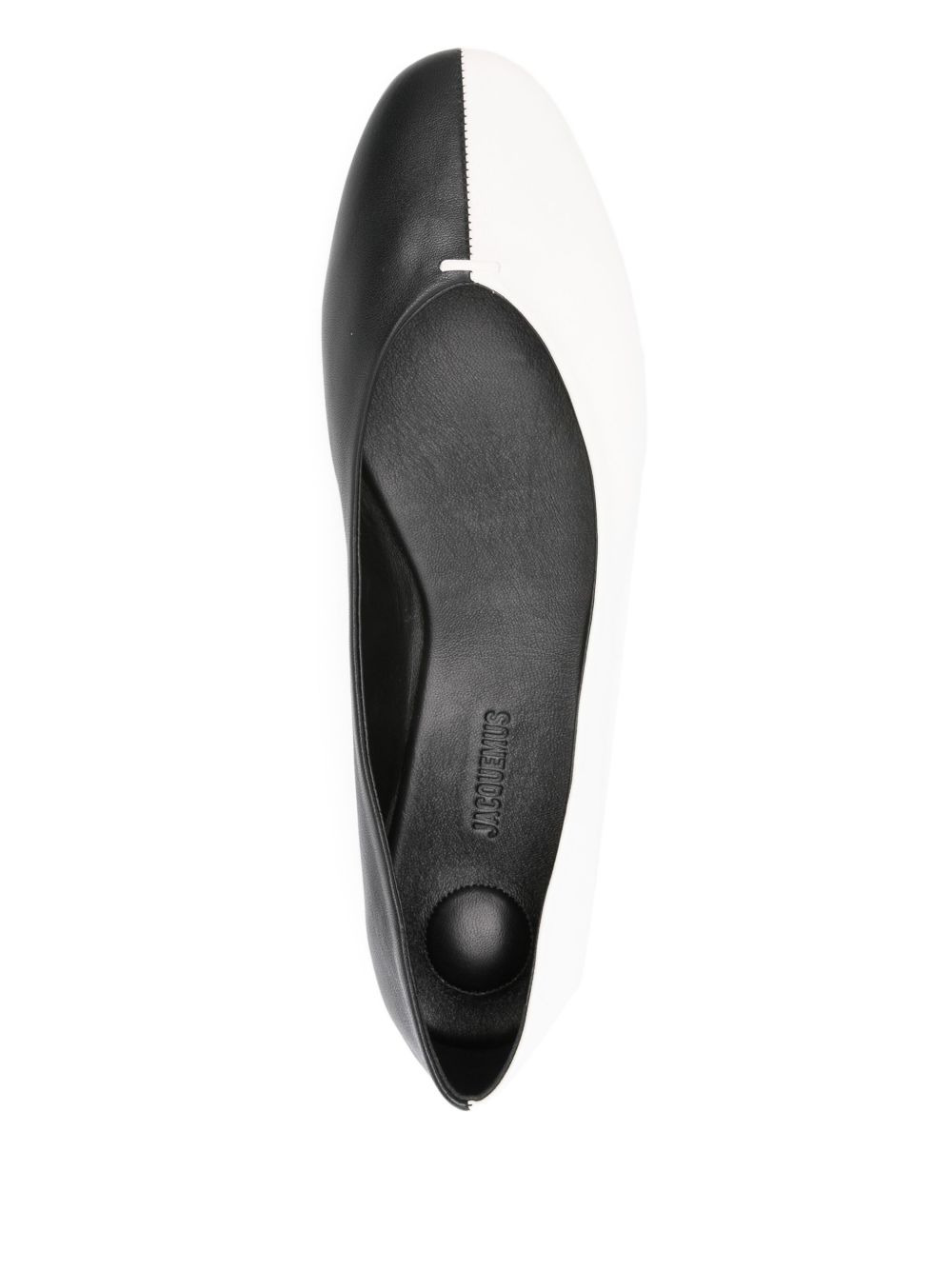 Ovalo two-tone ballet flats - 4