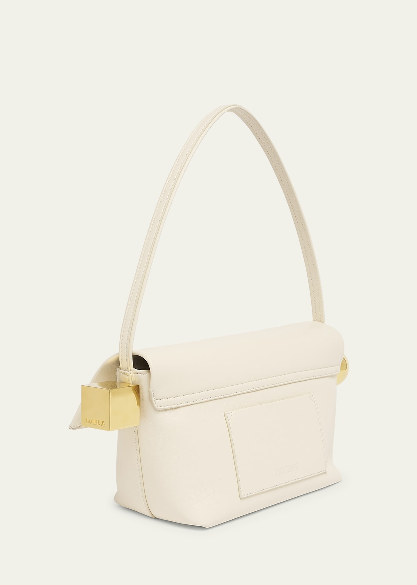 Le Rond Carre Leather Shoulder Bag - 3