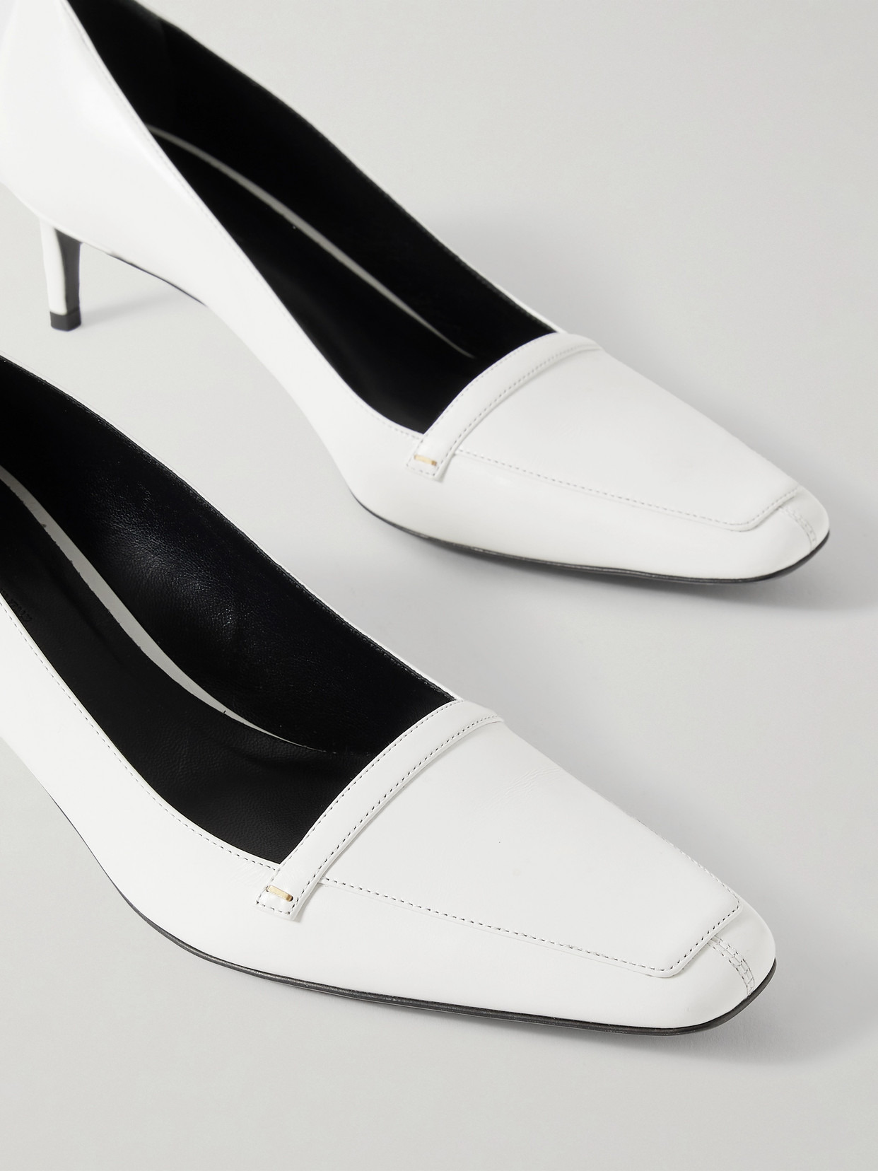 Celia Leather Pumps - 4
