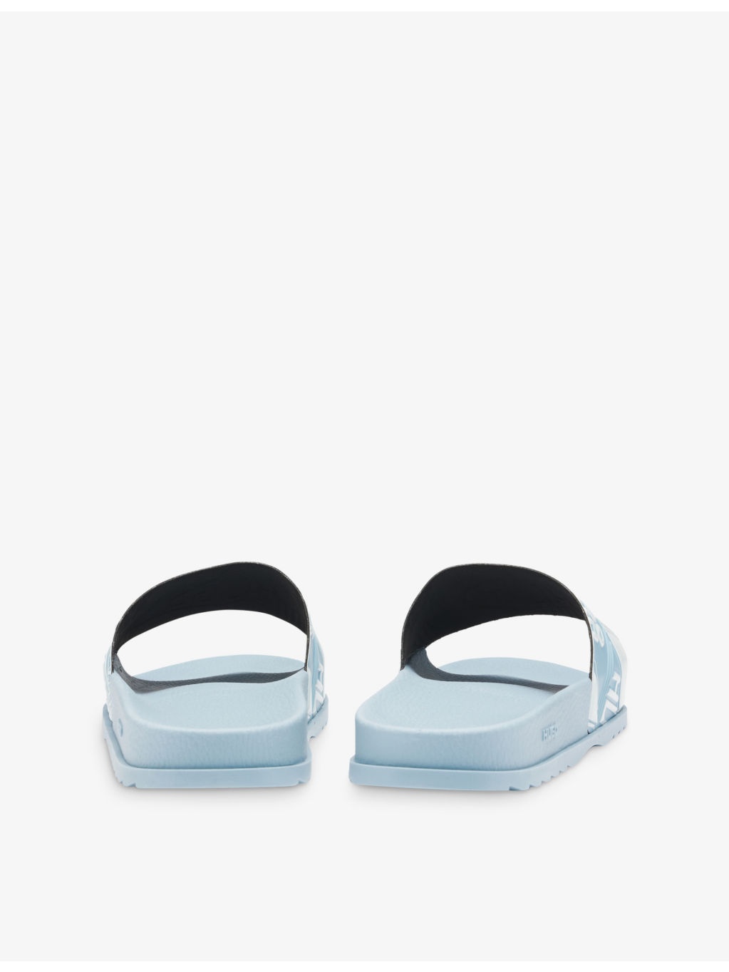 Geometric Logo-Embossed Slides - 5