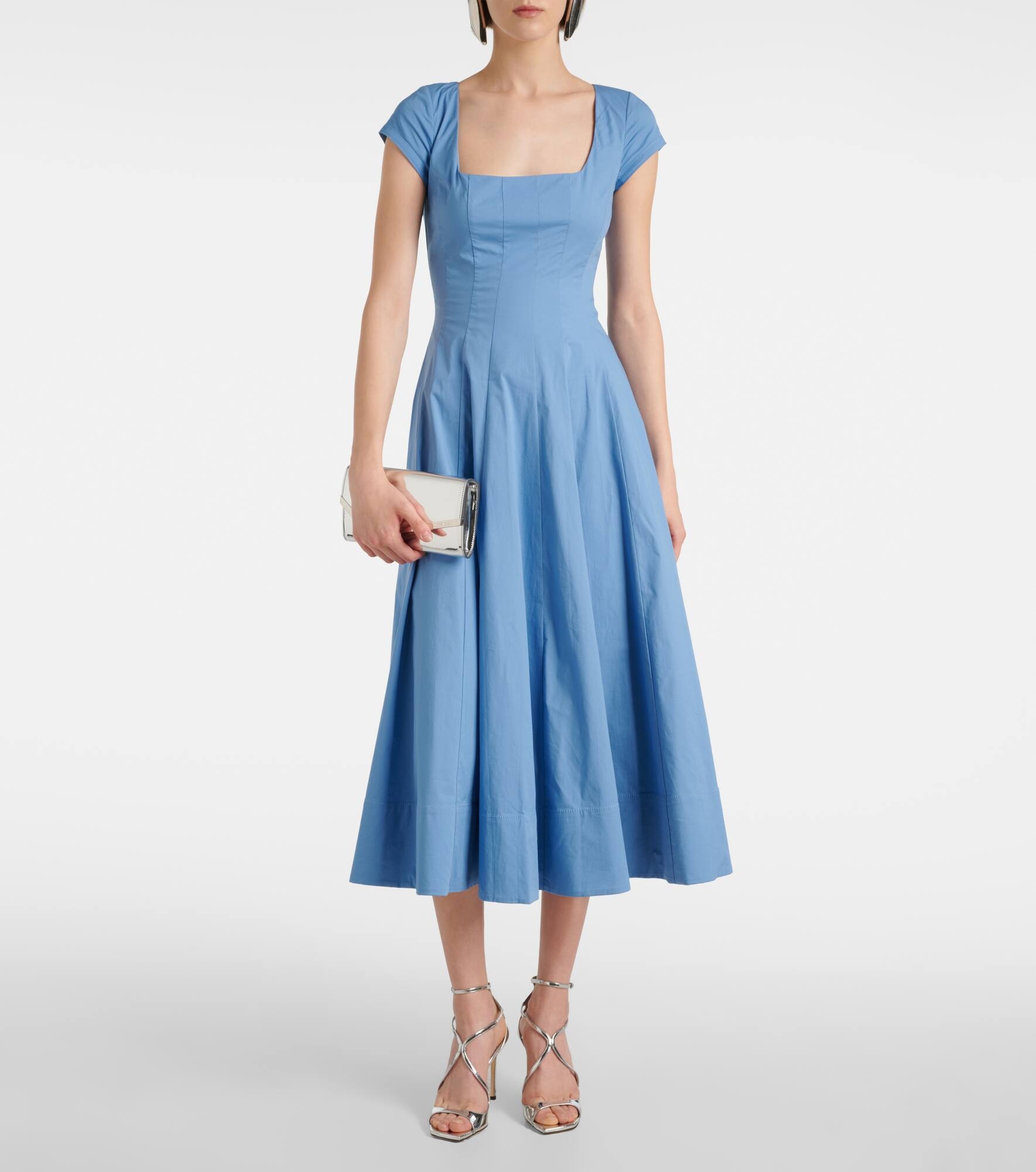 Wells cotton midi dress - 2