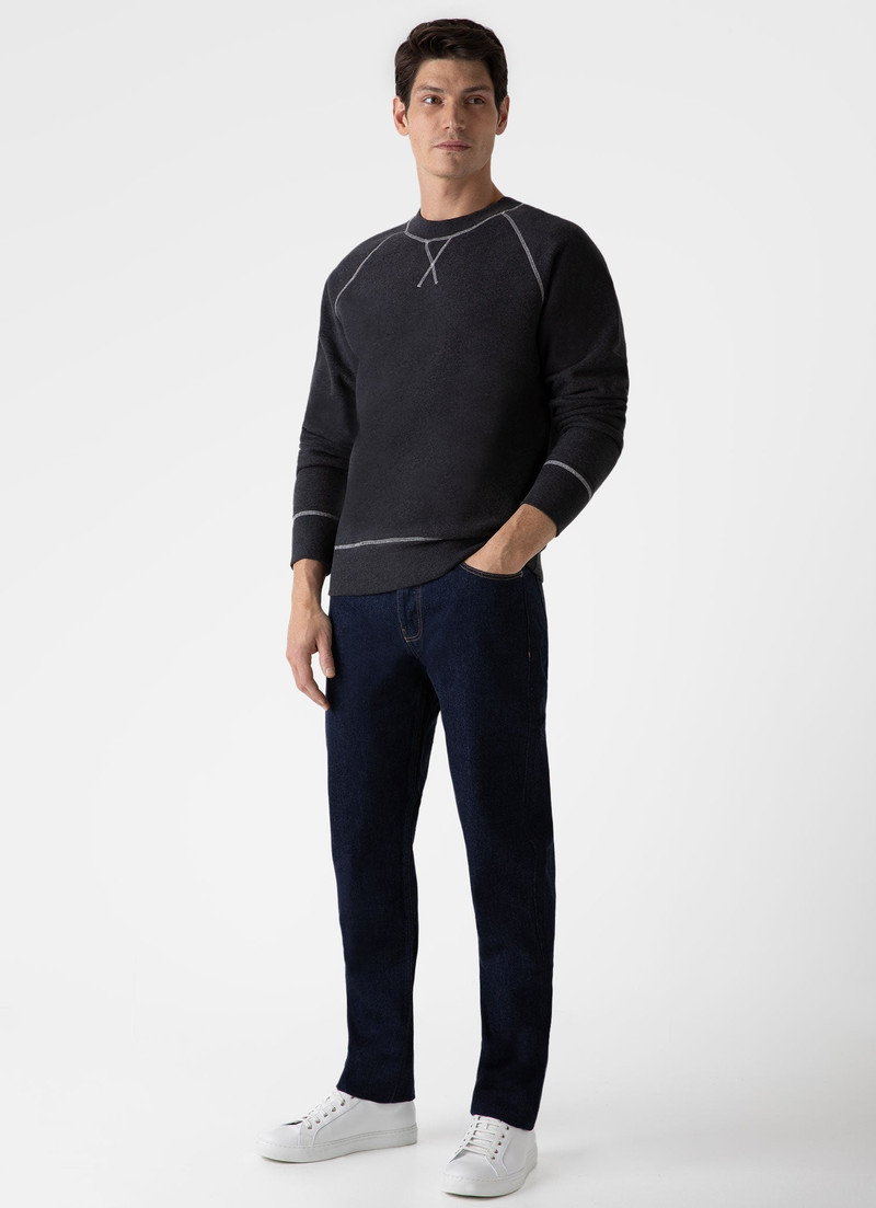 Sunspel Fleeceback Sweatshirt outlook