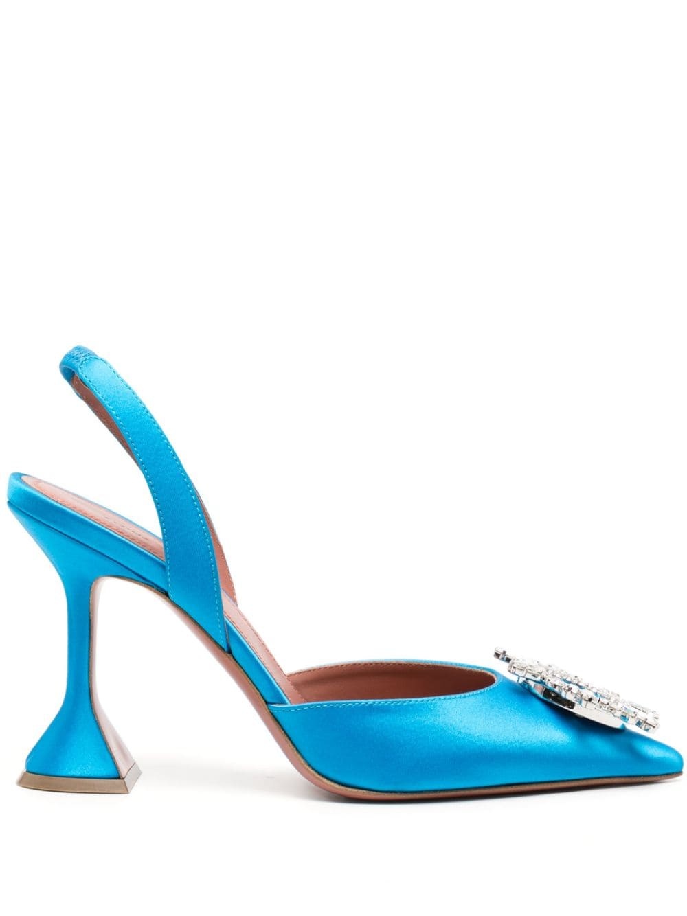 Begum 95mm satin pumps - 1