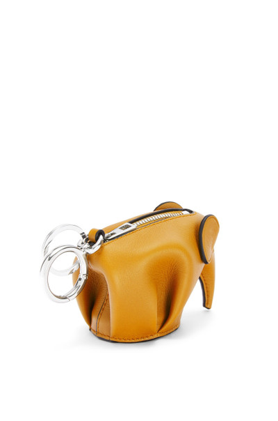 Loewe Elephant charm in classic calfskin outlook