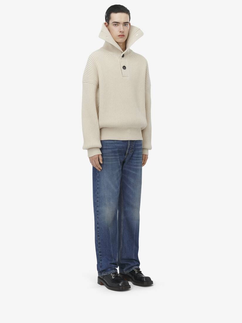 Funnel Neck Jumper - 4