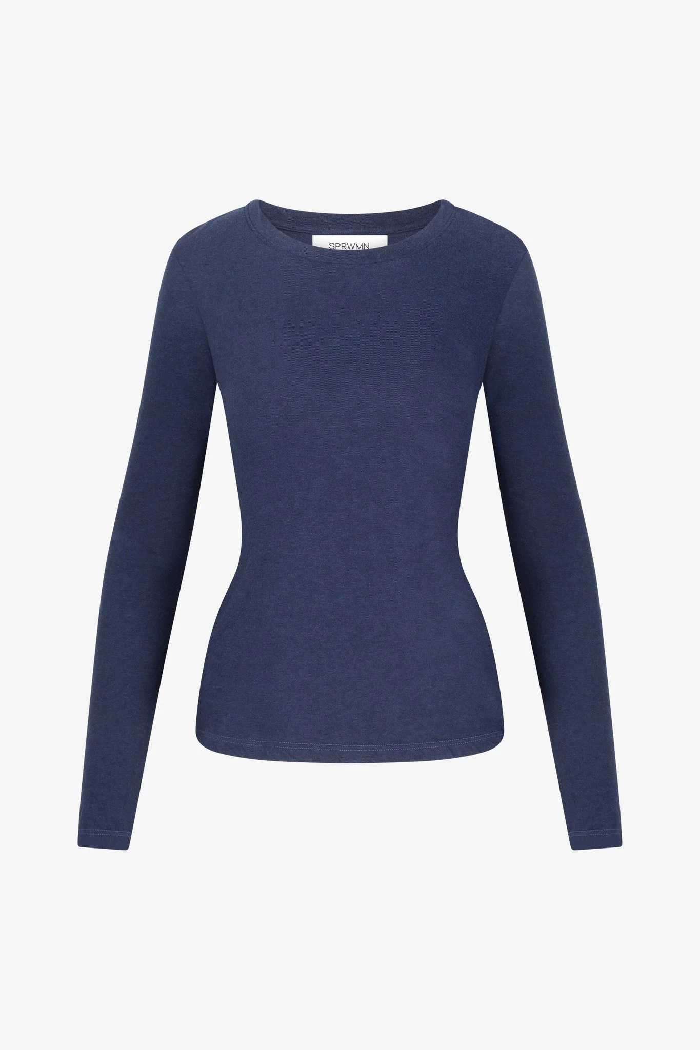 COTTON JERSEY LONG SLEEVE BABY TEE - 1