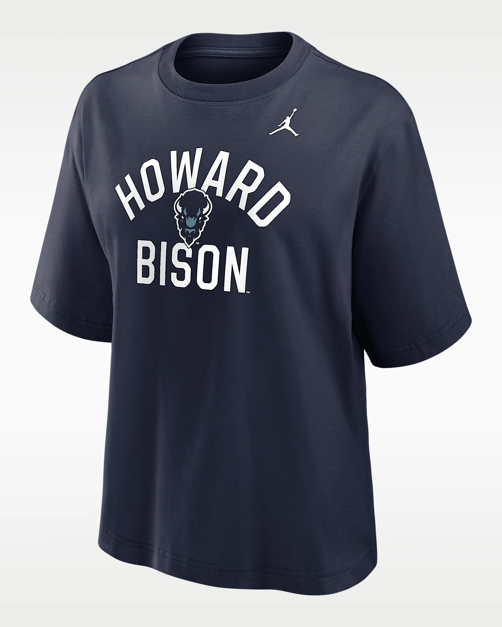 Nike College (Howard University) Women's Boxy T-Shirt - 1