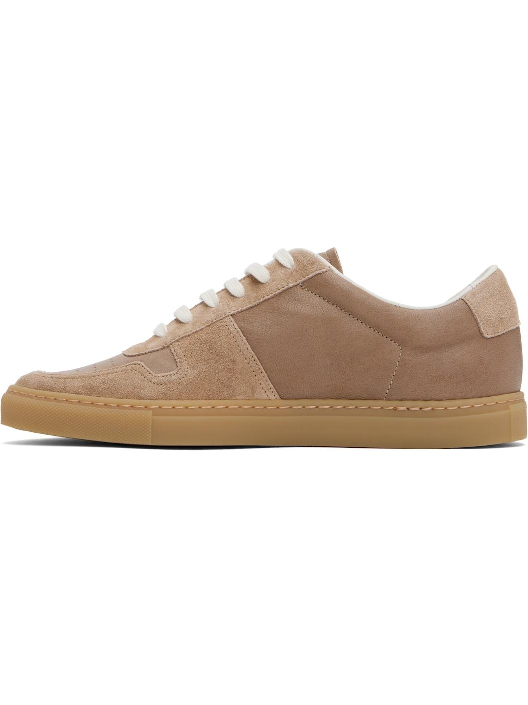 Brown BBall Duo Slim Sneakers - 3