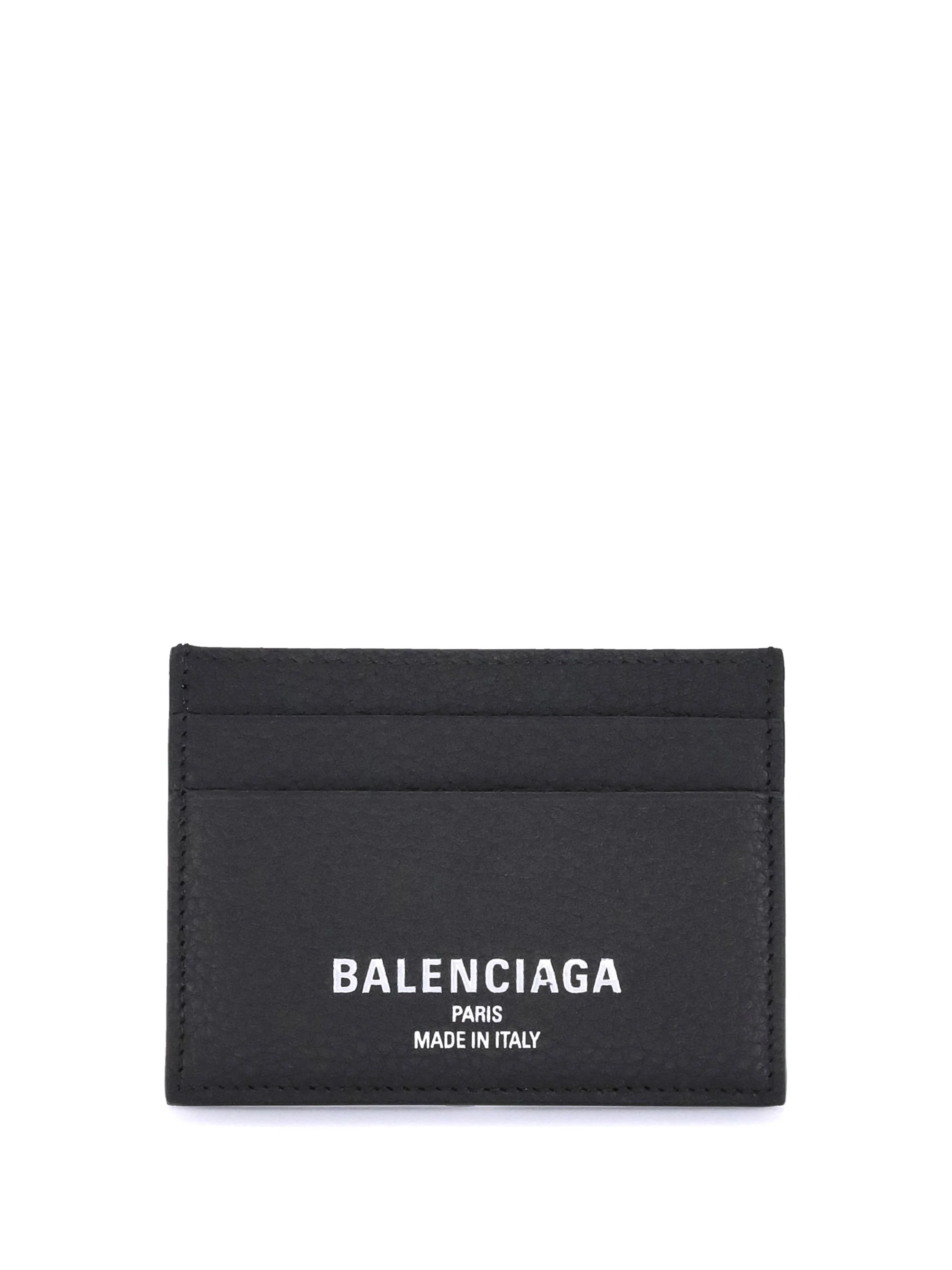 Balenciaga Men Leather Card Holder - 1